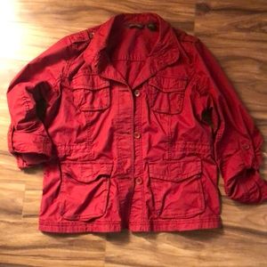 Eddie Bauer parachute jacket large